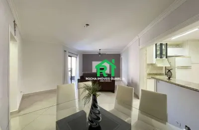 Apartamento com 3 dormitórios, 150 m² - venda por r$ 900.000,00 ou aluguel por r$ 6.500,00/mês - pitangueiras - guarujá/sp