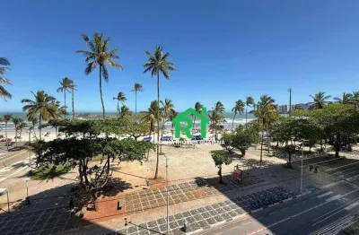 Apartamento frente mar com 3 quartos, 1 vaga à venda em pitangueiras, guarujá