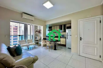 Apartamento com 2 dormitórios (1 suíte), 2 vagas, lazer, pitangueiras, guarujá/sp.