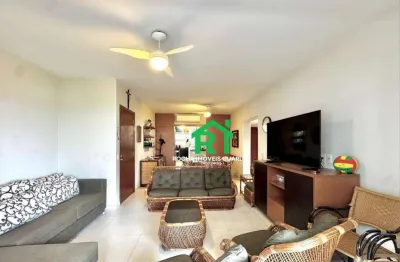 Apartamento à beira mar com 3 quartos (2 suítes), 3 vagas e lazer à venda em pitangueiras, guarujá