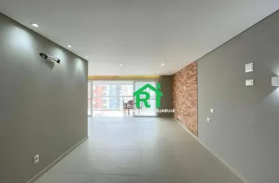 Apartamento para alugar em praia das pitangueiras, guarujá/sp, 3 dormitórios, lazer, 2 vagas