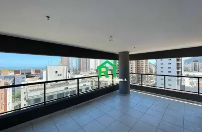 Apartamento com 1 quarto, varanda gourmet, 1 vaga, à venda em praia da enseada, guarujá
