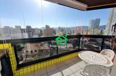 Apartamento com 2 quartos (1 suíte), 1 vaga, lazer. à venda em enseada, guarujá/sp