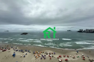 Frente mar em pitangueiras: apartamento reformado para locação com vista incrível