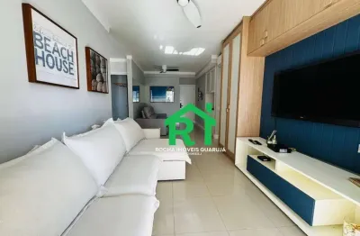 Apartamento frente mar com varanda gourmet e lazer completo – astúrias, guarujá (venda e locação)
