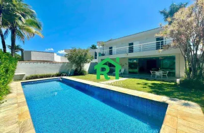Casa com 4 quartos (4 suítes), 4 vagas e lazer à venda em balneário praia do pernambuco, guarujá
