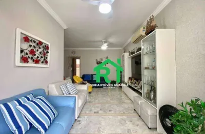 Apartamento com 3 dormitórios à venda, 95 m² por r$ 450.000 - balneário cidade atlântica - guarujá/sp