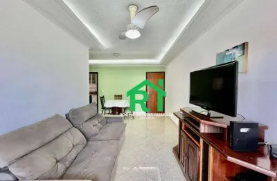 Apartamento com 3 dormitórios à venda, 89 m² por r$ 400.000 - jardim três marias - guarujá/sp