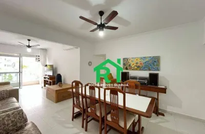 Apartamento à beira mar com 3 quartos (1 suíte), 1 vaga à venda em enseada, guarujá