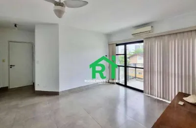 Apartamento com 2 quartos, varanda, piscina á venda em praia da enseada, guarujá