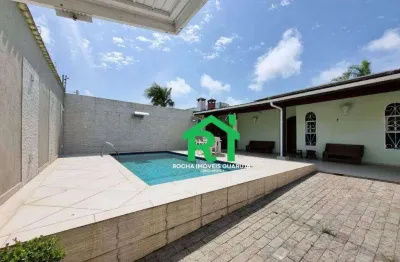 Casa com 5 quartos (1 suíte), 3 vagas e lazer à venda em enseada, guarujá