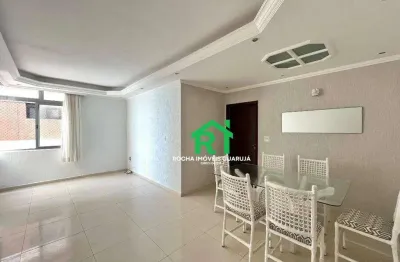 Apartamento frente mar com 3 quartos (1 suíte), 1 vaga à venda em jardim astúrias, guarujá