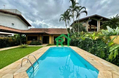 Casa à venda na praia do pernambuco, 5 quartos, 4 vagas, guarujá sp.