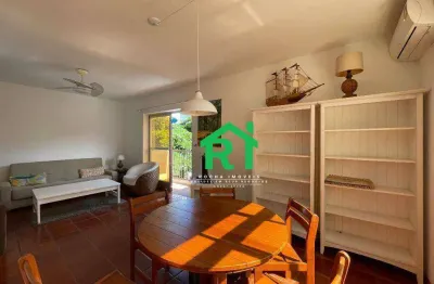 Apartamento com 2 quartos, 1 vaga, varanda à venda em praia da enseada, guarujá