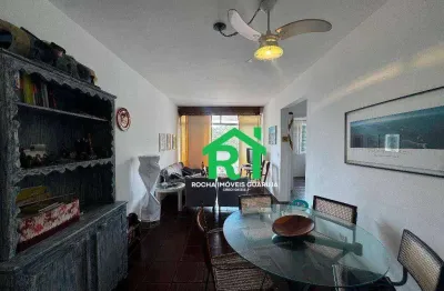 Apartamento com 2 dormitórios à venda, 95 m² por r$ 400.000 - pitangueiras - guarujá/sp