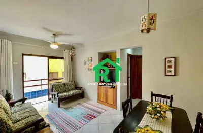 Apartamento com 2 quartos (1 suíte), piscina, varanda, 1 vaga à venda em enseada, guarujá