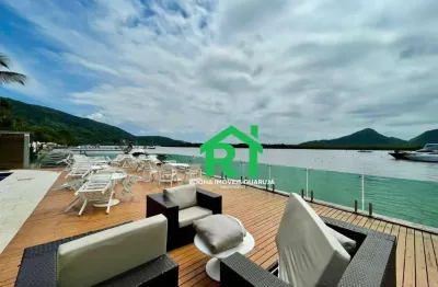 Casa com 2 quartos (2 suítes), 1 vaga náutica, lazer à venda em marina guarujá, guarujá