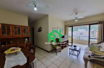 Apartamento com 2 quartos, churrasqueira, 1 vaga à venda em praia da enseda, guarujá