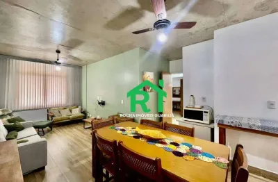 Apartamento com 3 dormitórios à venda, 95 m² por r$ 350.000,00 - enseada - guarujá/sp