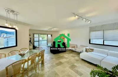 Apartamento com 3 quartos (3 suítes), lazer, 2 vagas à venda em enseada, guarujá