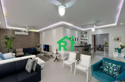 Apartamento à beira mar com 3 quartos (1 suíte), 2 vagas à venda em pitangueiras, guarujá