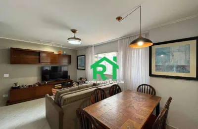 Apartamento à beira mar com 2 quartos, 1 vaga à venda em pitangueiras, guarujá