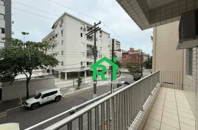 Apartamento próximo à praia com 2 dormitórios – astúrias, guarujá