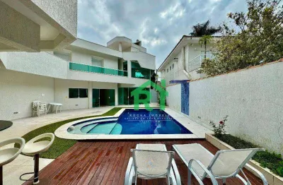 Casa à venda na praia do Pernambuco, 5 Suítes, 4 Vagas, Guarujá SP