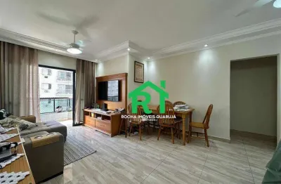 Apartamento reformado com 3 quartos (1 suíte), lazer, 2 vagas à venda em pitangueiras, guarujá.