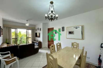 Apartamento à beira mar com 2 quartos, 1 vaga, lazer à venda no tombo, guarujá