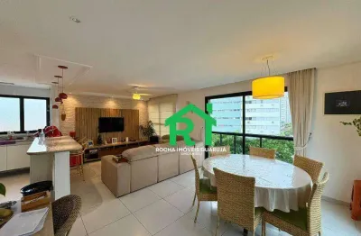 Apartamento à beira mar com 3 quartos (1 suíte), 1 vaga à venda no Tombo, Guarujá