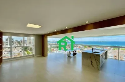 Apartamento com 3 quartos (1 suíte), varanda gourmet e 2 vagas à venda em Enseda, Guarujá