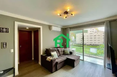 Apartamento com 3 quartos (1 suíte), 1 vaga e varanda à venda em Enseada, Guarujá