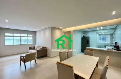 Apartamento Reformado, 2 quartos à venda na Praia das Astúrias, Guarujá.