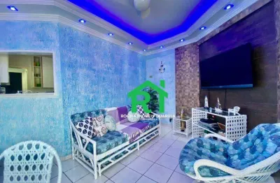 Apartamento com 1 Quarto (Suíte), Sacada, 1 Vaga à venda em Enseada, Guarujá