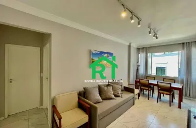 Apartamento com 2 quartos, 1 vaga e beira mar à venda em Enseada, Guarujá