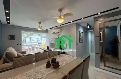Apartamento com 2 quartos (1 suíte) e 1 vaga à venda em Enseada, Guarujá