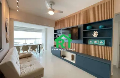 Apartamento com 3 dormitórios, 103 m² - venda por R$ 1.550.000,00 ou aluguel por R$ 8.500,00/mês - Jardim Astúrias - Guarujá/SP