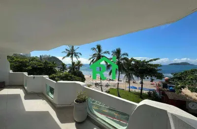 Apartamento frente mar com 2 quartos (2 suítes), 2 vagas e lazer à venda no Tombo, Guarujá
