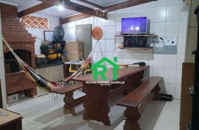 Casa com 3 quartos à venda na Rua Osvaldo Rubens Lourenço, 312, Jardim Astúrias, Guarujá
