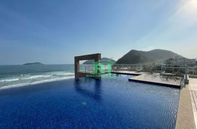 Apartamento com 3 dormitórios à venda, 122 m² por r$ 1.600.000,00 - tombo - guarujá/sp