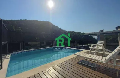 Apartamento na praia, beira mar, 3 dormitórios sendo 1 suíte, 2 vagas de garagem, área de lazer, praia das pitangueiras, guarujá/sp.