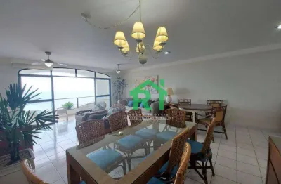 Apartamento com 4 dormitórios, 190 m² - venda por r$ 1.150.000,00 ou aluguel por r$ 7.000,00/mês - jardim astúrias - guarujá/sp