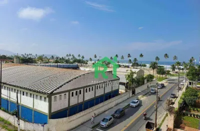 Apartamento à beira mar com 2 dormitórios, 1 vaga, enseada, guarujá/sp