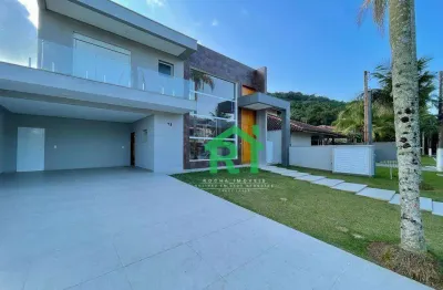 Casa com 5 dormitórios à venda, 366 m² por r$ 2.200.000,00 - balneário praia do pernambuco - guarujá/sp