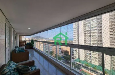 Apartamento com 3 dormitórios à venda, 120 m² por r$ 1.400.000,00 - enseada - guarujá/sp