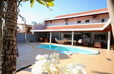 Casa a venda com 4 dormitórios, piscina e varanda gourmet no itapoã paulínia sp