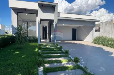 Casa nova a venda com 3 quartos sendo 02 suítes condomínio campos do conde ii, paulínia/sp