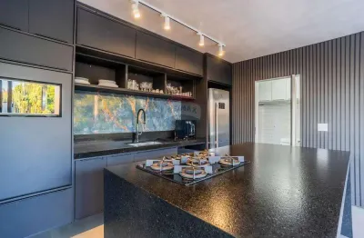 Casa  sobrado a venda com 3 quartos suítes, condomínio residencial club portinari, paulínia/sp