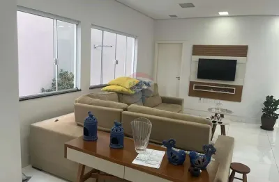 Casa a venda no condomínio fontanário, com 3 dormitórios e três suítes em paulínia.